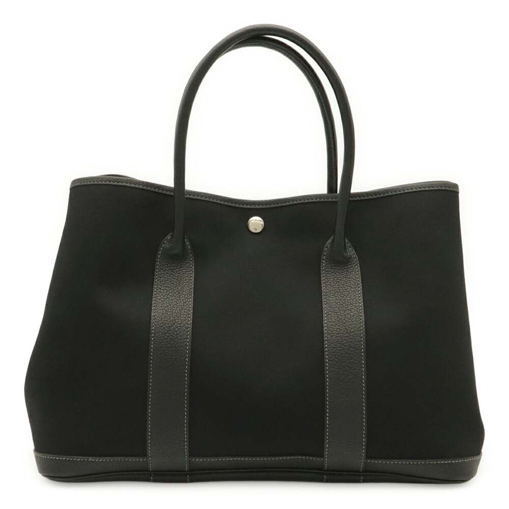 Hermes Garden Party Tote Toile And #335625H25B